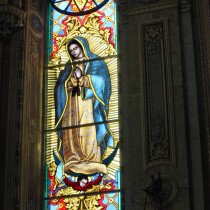 Matka Boska z Guadalupe, Krakowski Zakład Witrażów S.G. Żeleński