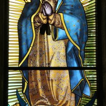 Matka Boska z Guadalupe, Krakowski Zakład Witrażów S.G. Żeleński