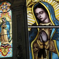 Matka Boska z Guadalupe, Krakowski Zakład Witrażów S.G. Żeleński